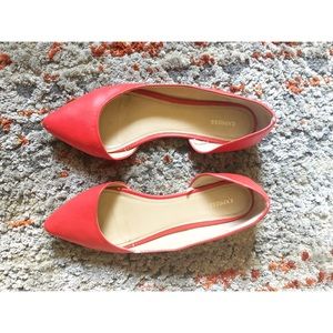 EXPRESS Red Flats